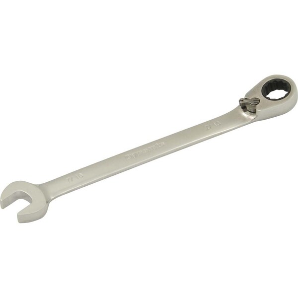 Tools 7/16" Reversible Combination Ratcheting Wrench